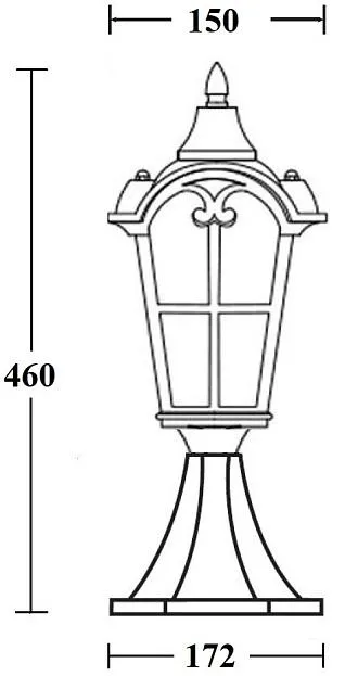 Наземный фонарь Oasis Light 86104 Gb PORTO Наземный фонарь Oasis Light 86104 Gb PORTO