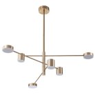 Люстра на штанге Arte Lamp A2476PL-40PB STANLEY