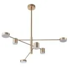 Люстра на штанге Arte Lamp A2476PL-40PB STANLEY