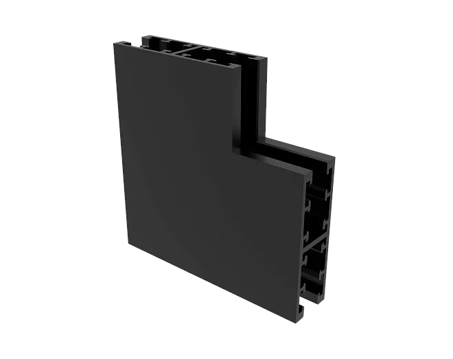 Внутренний соединитель для магнитного двустороннего шинопровода угловой Crystal Lux CLT 0.226 02 BL