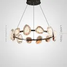 Кольцевые люстры и светильники EVIAN RING Lampatron 7690-21552