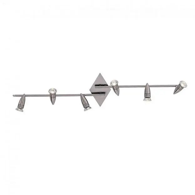 Спот Ideal Lux 006338 ALFA PL6 NICKEL Спот Ideal Lux 006338 ALFA PL6 NICKEL