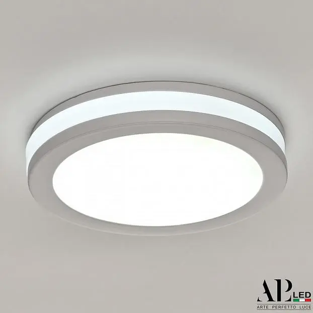 Светильник встраиваемый светодиодный APL LED 3322.LD109R/7W/6K Ingrid