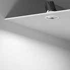 Потолочный светодиодный светильник 10W 4000K белый/хром Elektrostandard 25090/LED Inline a064611