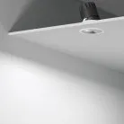 Потолочный светодиодный светильник 10W 4000K белый/хром Elektrostandard 25090/LED Inline a064611