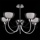Потолочная люстра ILLUMICO IL8724-5CSQ-79 CR BK