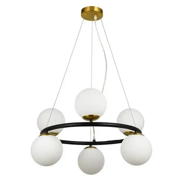 Подвесная люстра Arte Lamp A2224SP-6BK ALCOR Подвесная люстра Arte Lamp A2224SP-6BK ALCOR