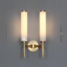 Бра BULRASH MARBLE 2 плафона. Цвет латунь Lampatron 8913-25219