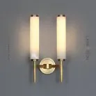 Бра BULRASH MARBLE 2 плафона. Цвет латунь Lampatron 8913-25219