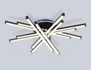 Потолочная люстра 119W черный 3000K-6400K+RGB 800*800*165 (ПДУ ИК) Ambrella light FL6276 COMFORT