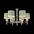 Люстра подвесная Никель/Оливковый E14 6*40W ST Luce SL1121.103.06 OLEO