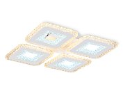 Потолочный светодиодный светильник с пультом Ambrella light FA4004 ACRYLICA