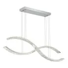 Светильник подвесной Хром/Прозрачный LED 1*50W 3000K ST-Luce SL6206.103.50 ACENO