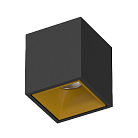 Накладной светильник Ledron KUBING Black-Gold