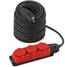 Розеточные блоки, удлинители ЭРА UK-3e-3x1,5-50m-IP44(KG)