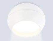Встраиваемый светильник Ambrella light TN6636 WH белый IP44 GX53 D90*72