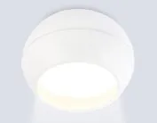 Встраиваемый светильник Ambrella light TN6636 WH белый IP44 GX53 D90*72