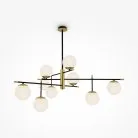 Люстра на штанге Maytoni MOD048PL-09G Nostalgia