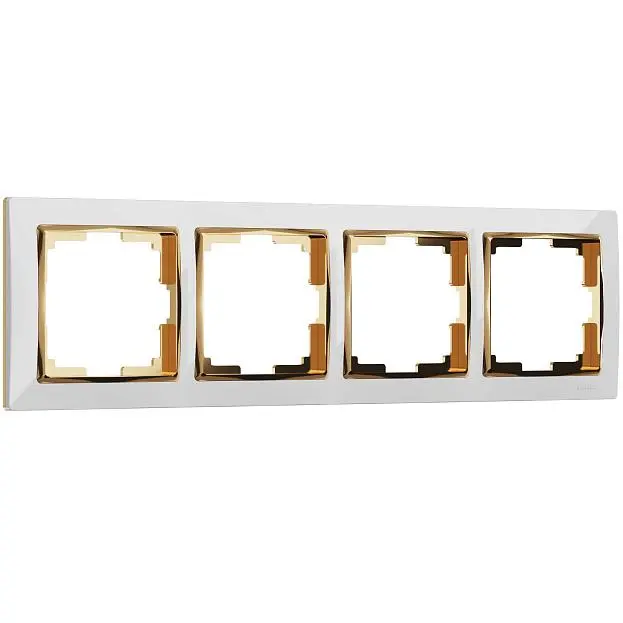рамка Werkel W0041933 Snabb белый/золото a051660 рамка Werkel W0041933 Snabb белый/золото a051660