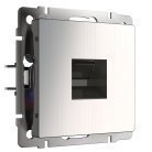 Розетка Werkel W1181002 Ethernet RJ-45 (глянцевый никель) a051079