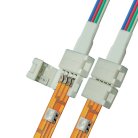Коннектор Uniel UCX-SD4/B20-RGB WHITE 020 POLYBAG