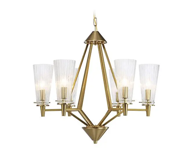 Подвесная люстра Ambrella light TR3231/6 BS/FR Подвесная люстра Ambrella light TR3231/6 BS/FR