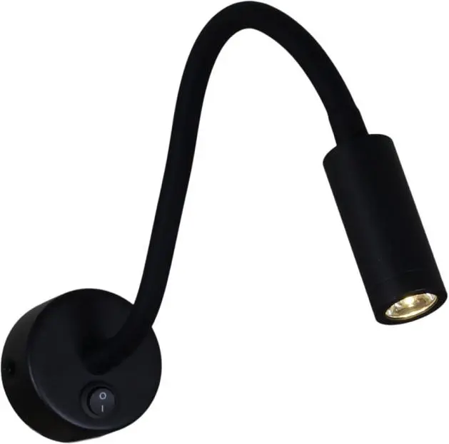 Настенный светильник Reluce 86201-9.2-001MN LED3W BK Настенный светильник Reluce 86201-9.2-001MN LED3W BK