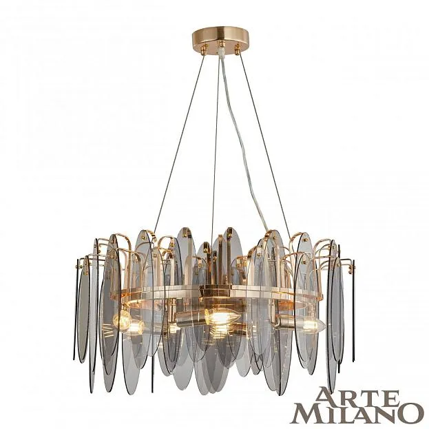 Подвесной Светильник Arte Milano 7753B.D600.H300.E14.6 G AM-7753B Подвесной Светильник Arte Milano 7753B.D600.H300.E14.6 G AM-7753B