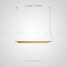 Реечный, рядный светильник NETTAN Размер L. Цвет золото. Lampatron 2619-6252
