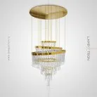 Кольцевые люстры и светильники ESTELLA Размер XL Lampatron 6547-17884