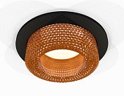 Комплект встраиваемого светильника с композитным хрусталем Ambrella light XC7622024 Techno