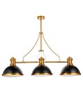 Светильник на штанге Lumina Deco LDP 710-3 BK+MD Ettore
