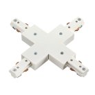Коннектор крестовой ITALLINE WSO 75 white
