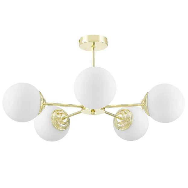Люстра на штанге Lumina Deco TP 2003-5 GD Люстра на штанге Lumina Deco TP 2003-5 GD