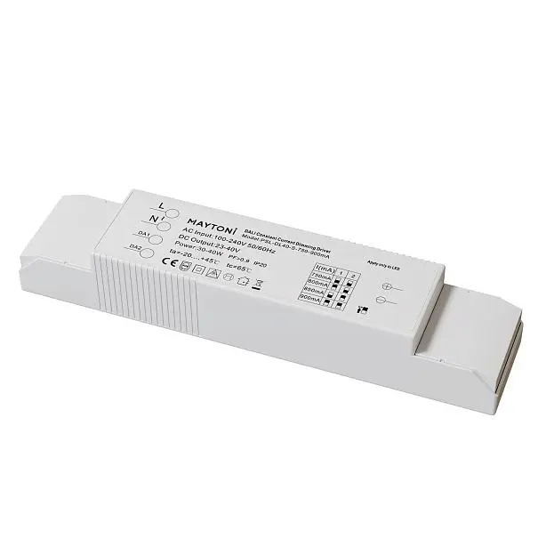 Источник питания 30-40W IP20 Maytoni PSL-DL40-S-750-900mA Источники Dali Источник питания 30-40W IP20 Maytoni PSL-DL40-S-750-900mA Источники Dali