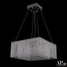 Люстра светодиодная хрустальная APL LED SH04.42.A.Ni.4000 Sicilia