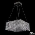 Люстра светодиодная хрустальная APL LED SH04.42.A.Ni.4000 Sicilia