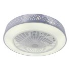 Потолочная светодиодная люстра-вентилятор Toplight TL1207X-72WH Verity