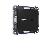 Комплект механизма розетки Ambrella Volt MA811010 QUANT