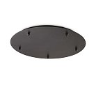 Основание Ideal Lux 285658 ROSONE STANDARD 5 LUCI NERO ROSONI