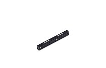 Токопроводящий прямой соединитель для шинопровода Donolux Connector 180 DLS B SLIM LINE