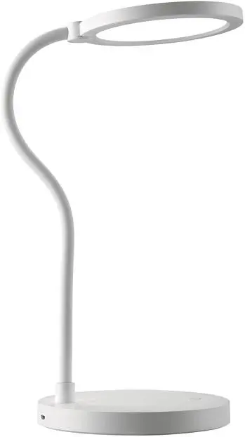 Офисная настольная лампа Uniel TLD-553 White/LED/400Lm/4500K/Dimmer/USB Офисная настольная лампа Uniel TLD-553 White/LED/400Lm/4500K/Dimmer/USB