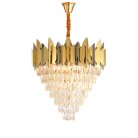 Подвесная люстра Delight Collection 7216 L5+3 gold/black Jadorel