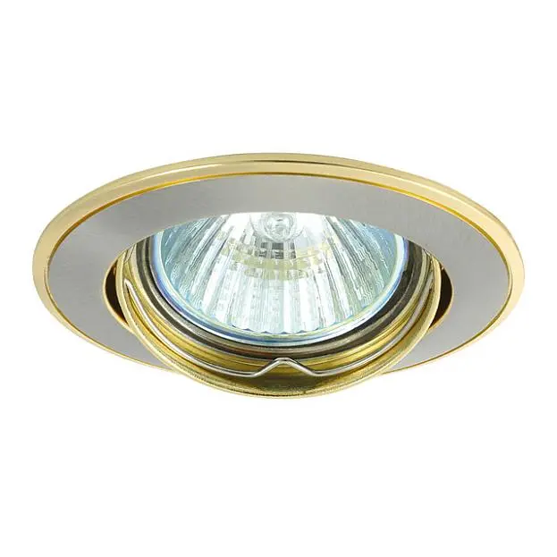 Cветильник точечный встраиваемый поворотный KANLUX BASK CTC-5515-SN/G (2803) Cветильник точечный встраиваемый поворотный KANLUX BASK CTC-5515-SN/G (2803)