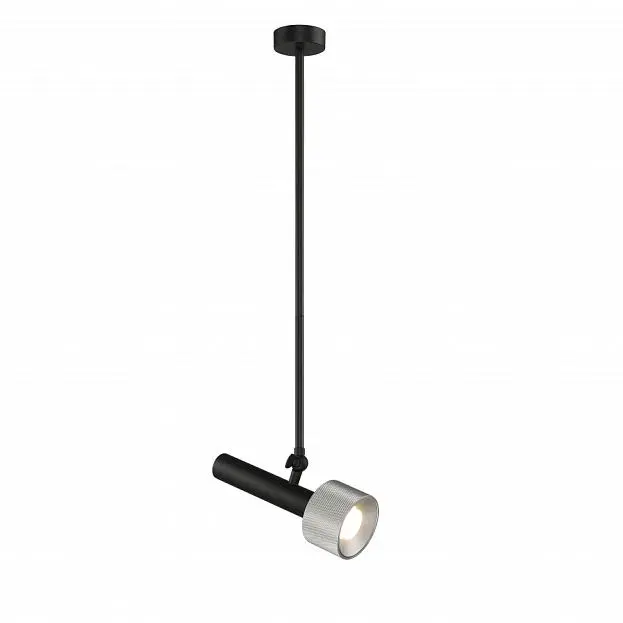 Светильник подвесной iLedex 2361-1 BK+SL Delta