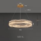 Кольцевые люстры и светильники ERLAN Одно кольцо. Размер XL Lampatron 8830-24864