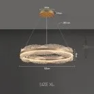 Кольцевые люстры и светильники ERLAN Одно кольцо. Размер XL Lampatron 8830-24864