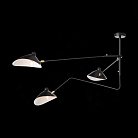 Люстра потолочная Черный/Черный Белый E27 3*60W ST Luce SL305.402.03 Spruzzo