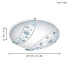 Потолочный светильник Eglo 95576 NERINI