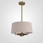 Люстра На Штанге Jorgenson Beige ImperiumLoft 102090-26 Stavra-Triple01